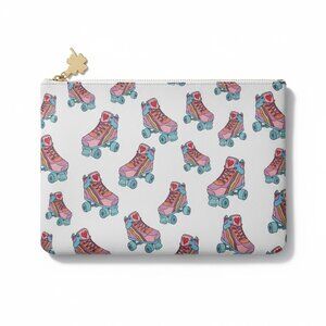 Limited Edition Stoney Clover Lane Flat Pouch - Roller Skate Print